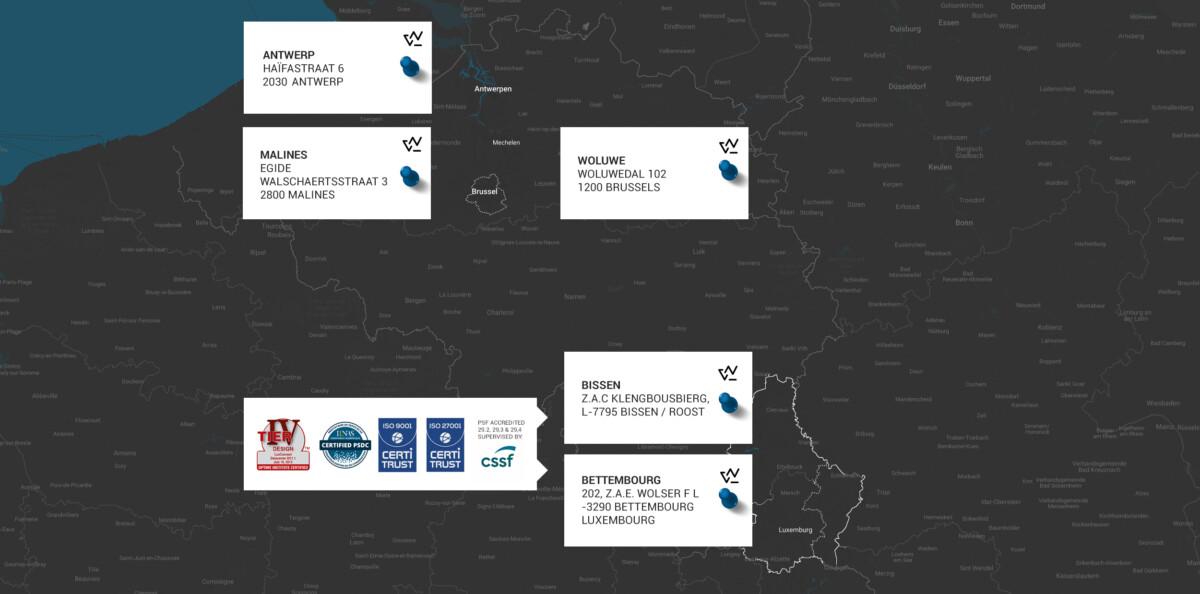 Datacenter Services - Map